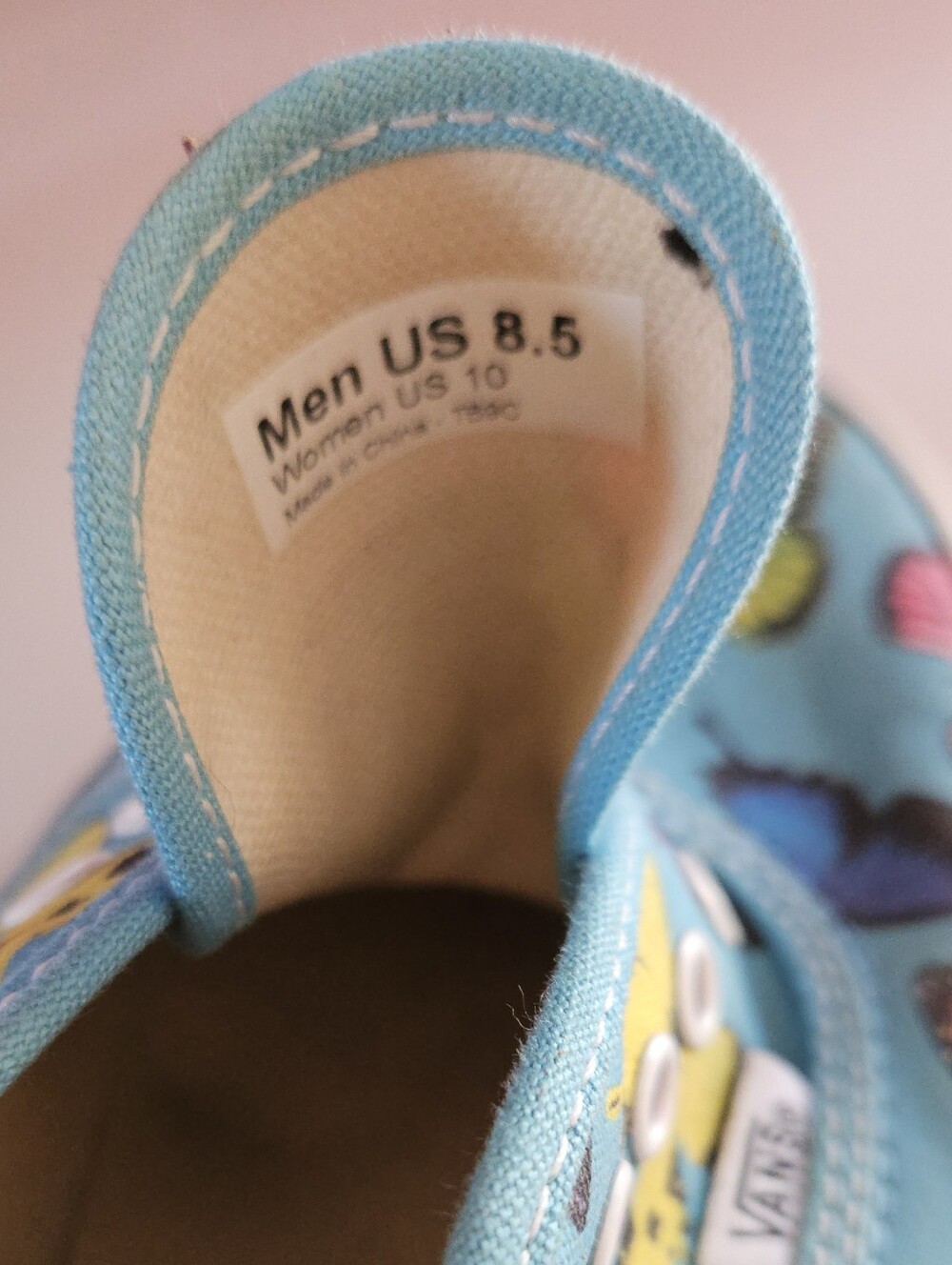 Low Pro Butterfly Print Vans - Picture 3 of 3